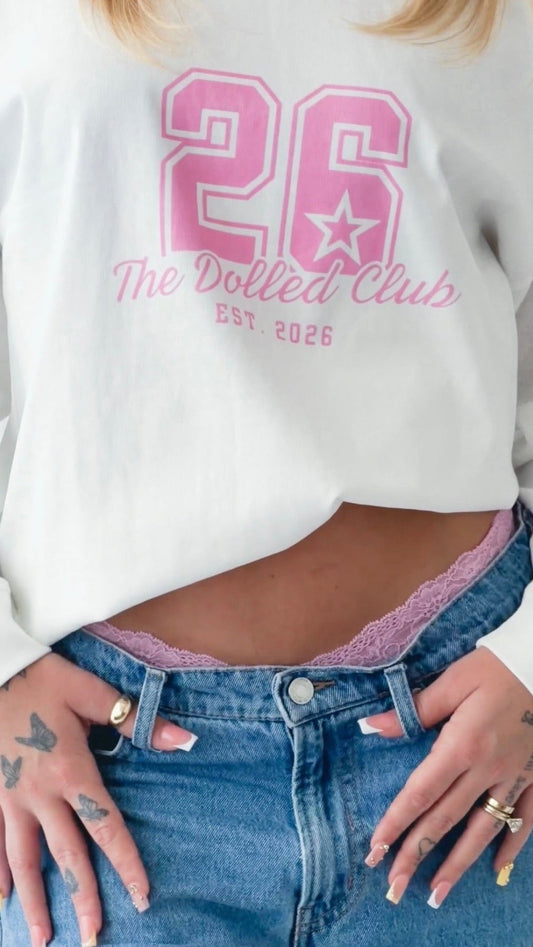 The Dolled Club Varsity Long Sleeve