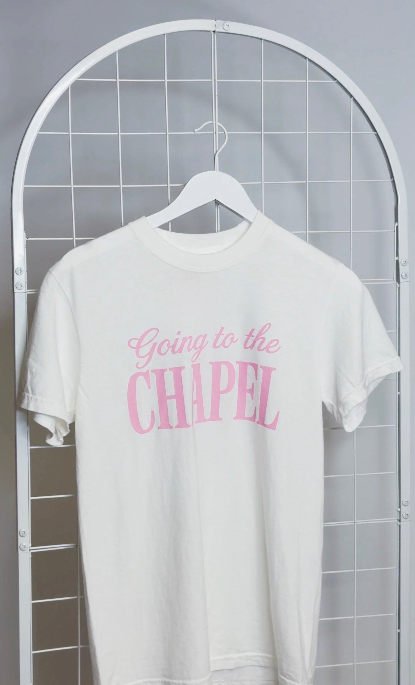 Going to the Chapel Oversized Tee