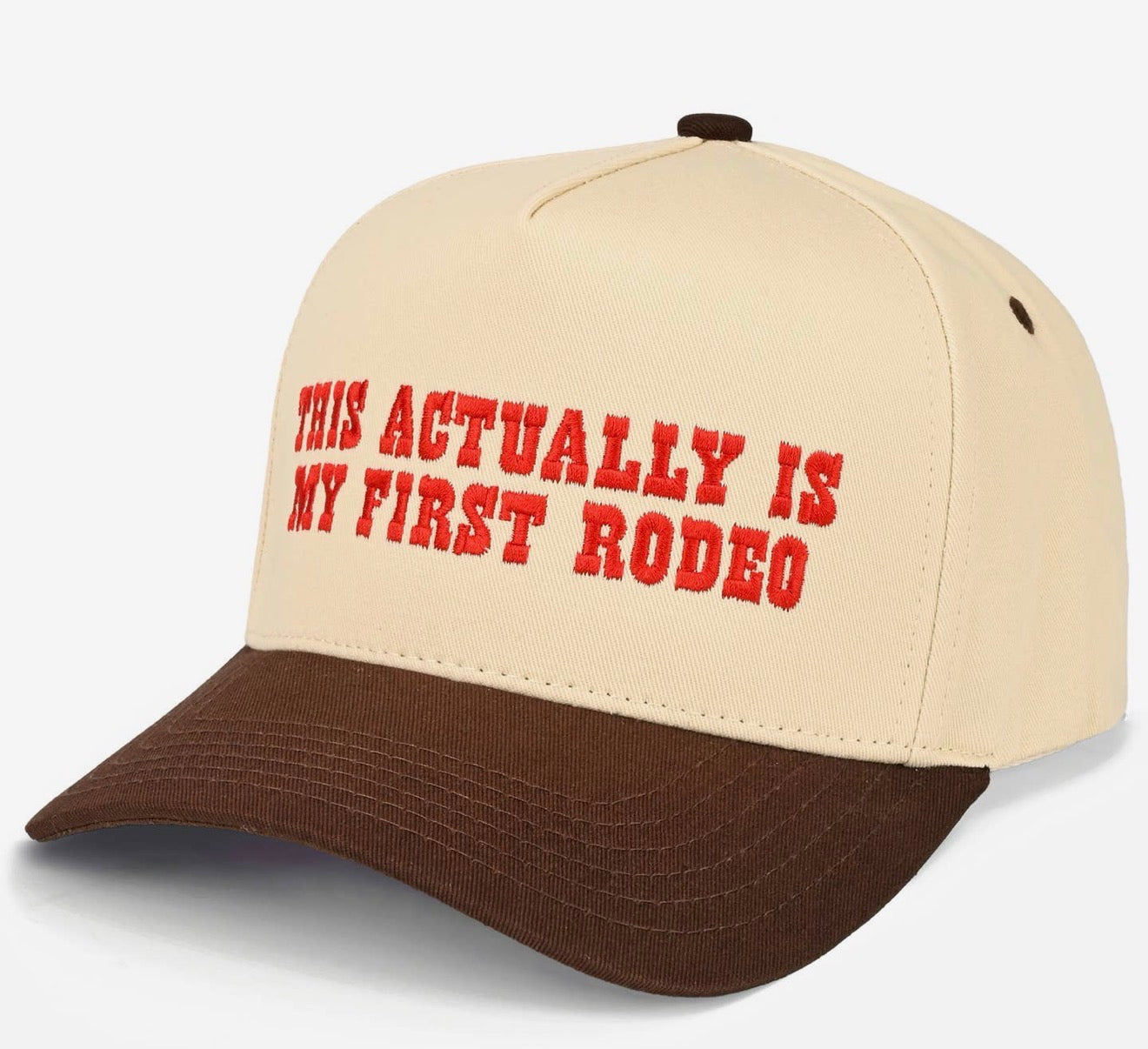 “This Actually Is My First Rodeo” Trucker Hat
