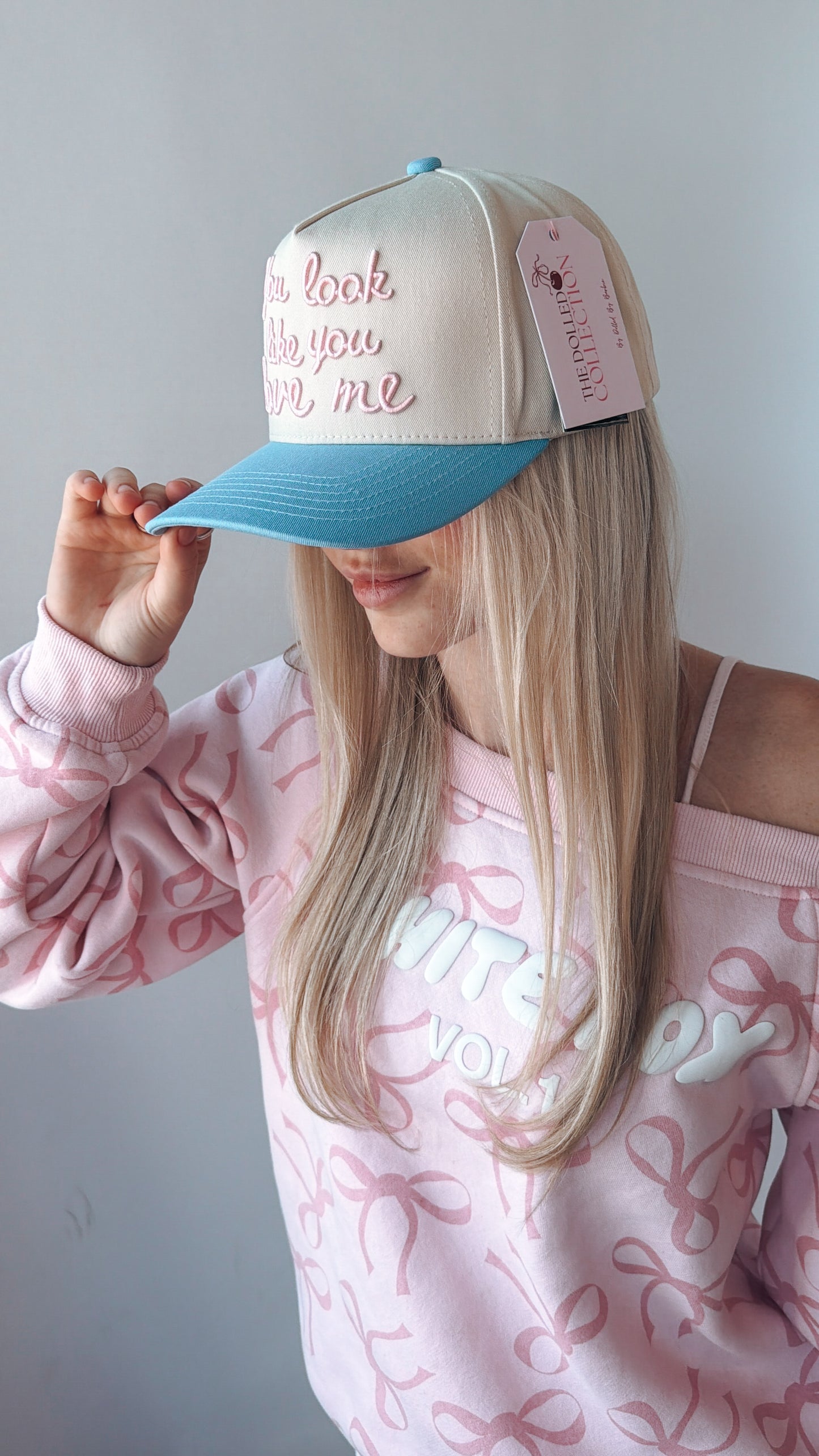 You Look Like You Love Me Trucker Hat