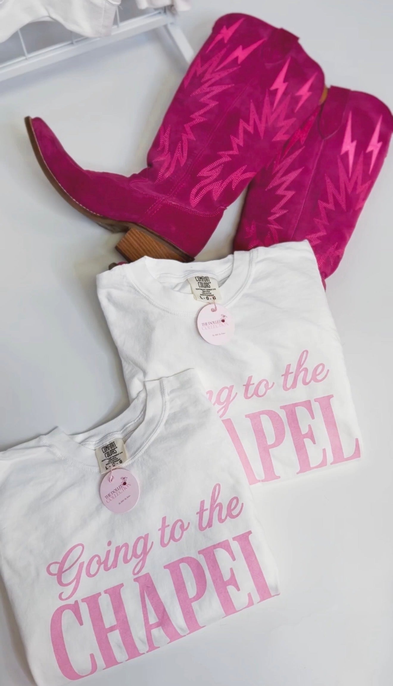 Going to the Chapel Oversized Tee
