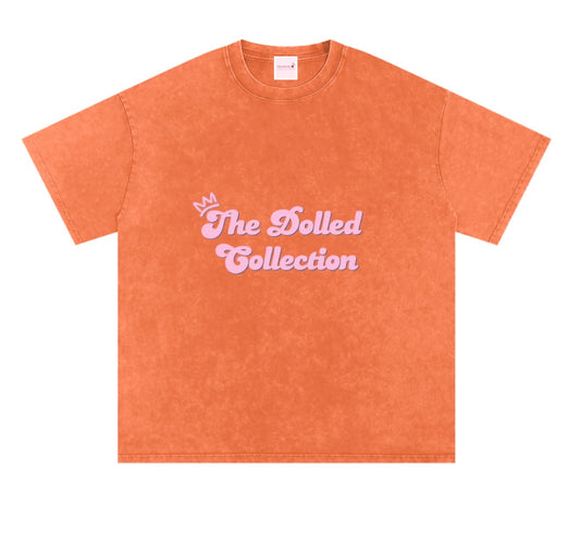 Orange Signature Oversized Tee