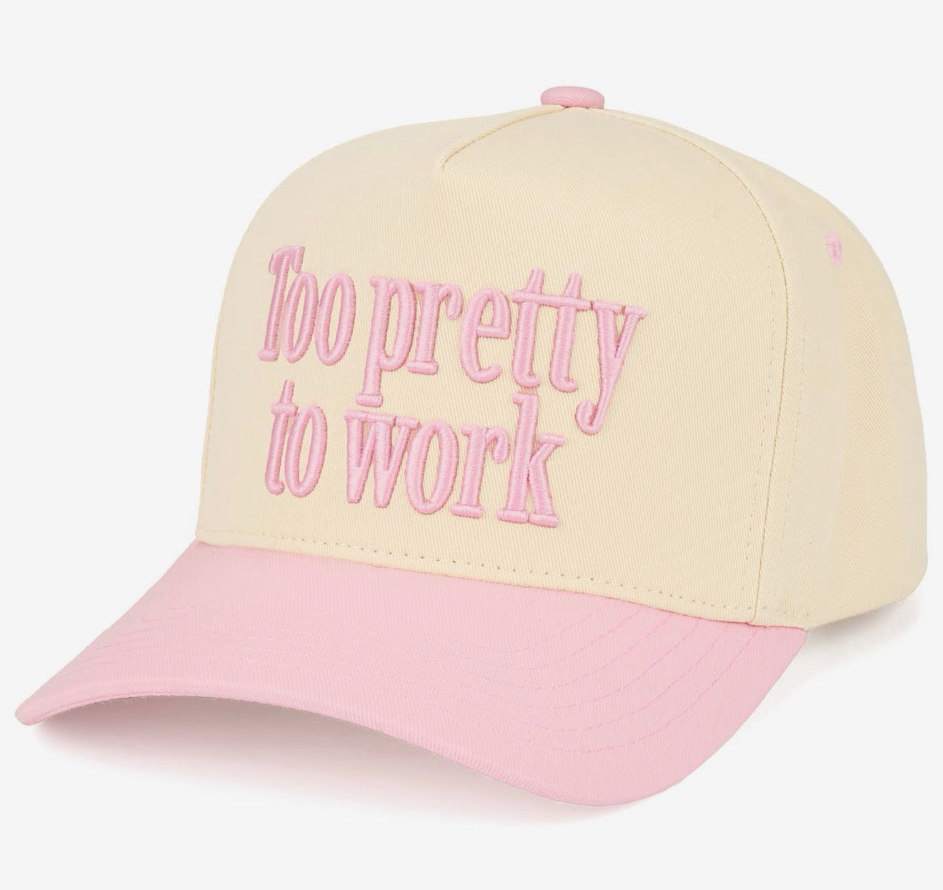 Too Pretty To Work Trucker Hat